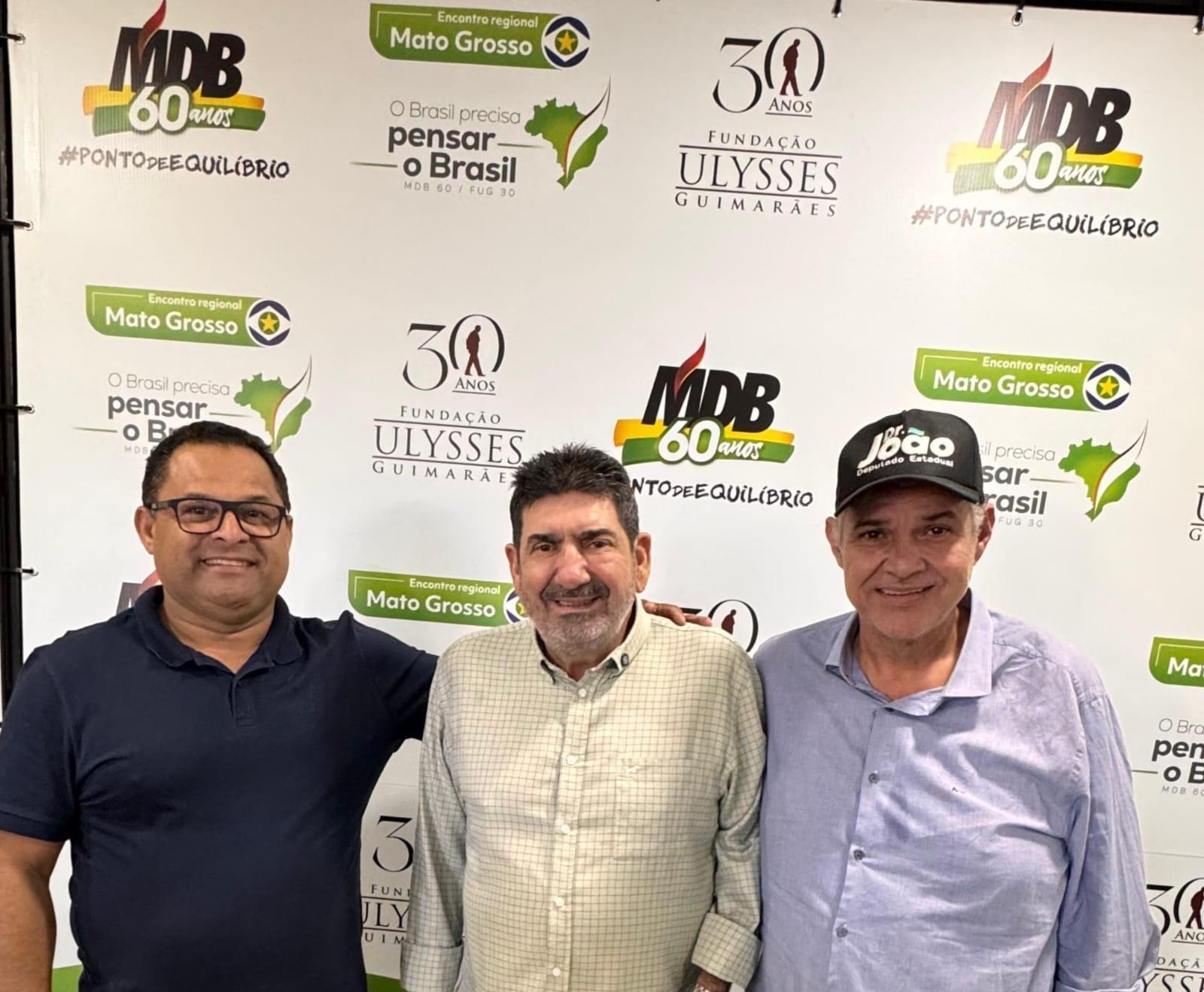 Welington Bezerra participa de Encontro Estadual do MDB e se destaca como liderança para 2026