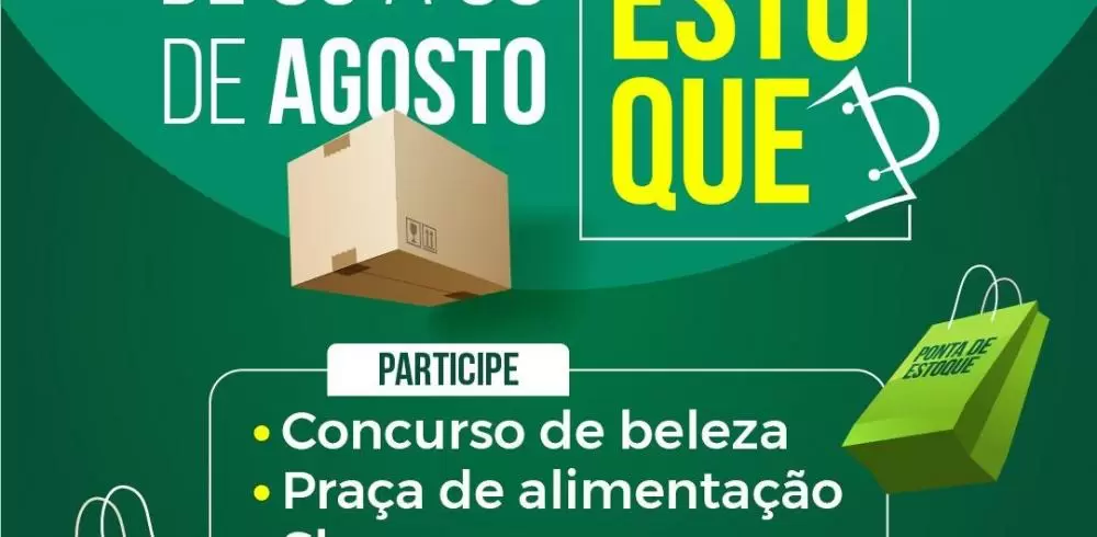 ACITS realiza 24ª Feira Ponta de Estoque, em Tangará da Serra ACITS realiza 24ª Feira Ponta de Estoque, em Tangará da Serra