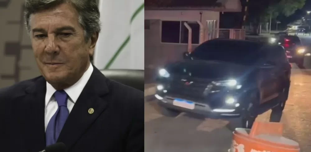 Com autorização de Moraes, Collor sai da prisão e passa a cumprir pena em casa Com autorização de Moraes, Collor sai da prisão e passa a cumprir pena em casa