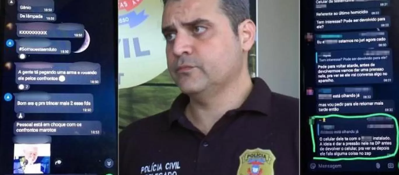  Delegado afirma que áudios vazados foram editados para atacar Polícia Civil