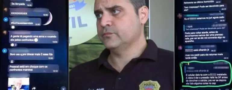  Delegado afirma que áudios vazados foram editados para atacar Polícia Civil