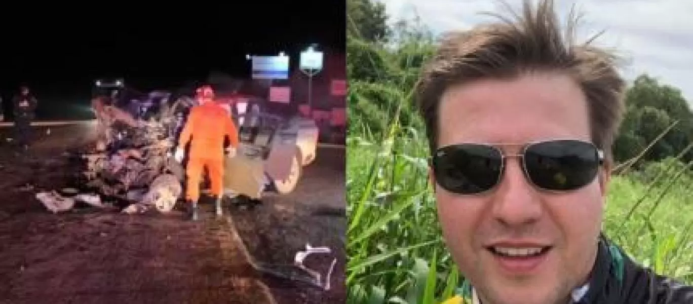  Engenheiro agrônomo morre em grave acidente na BR-364 ao sair da Parecis SuperAgro