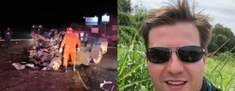  Engenheiro agrônomo morre em grave acidente na BR-364 ao sair da Parecis SuperAgro