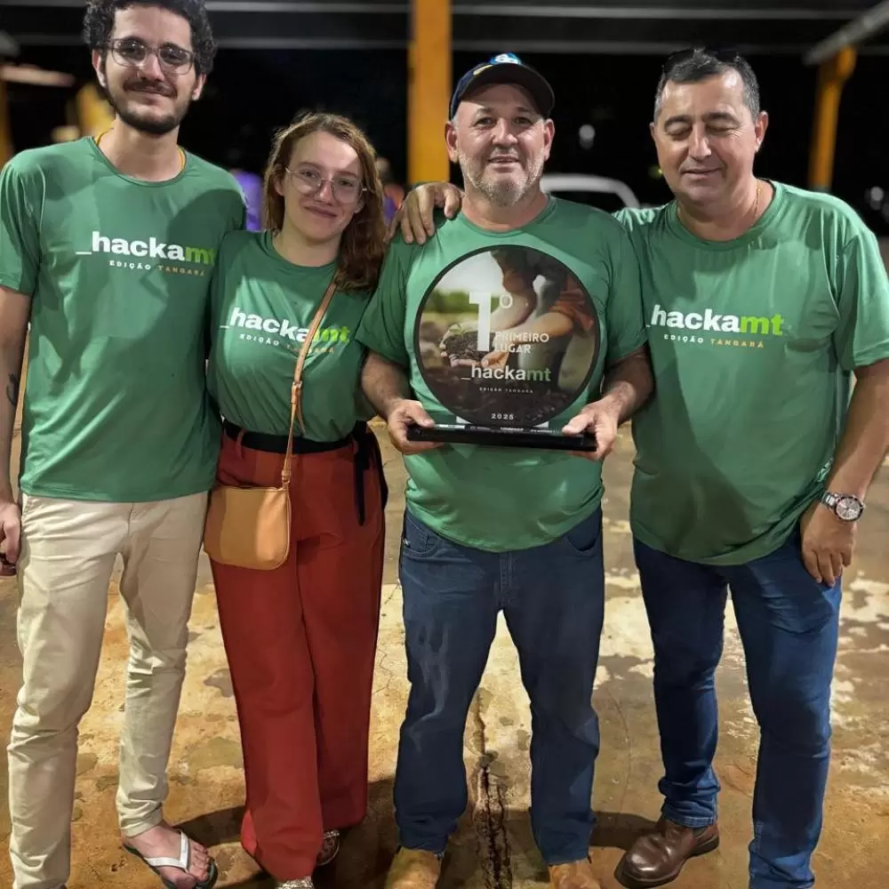  ESCOLA TÉCNICA DE TANGARÁ DA SERRA CONQUISTA 1º E 2º LUGAR NA _HACKAMT 2025