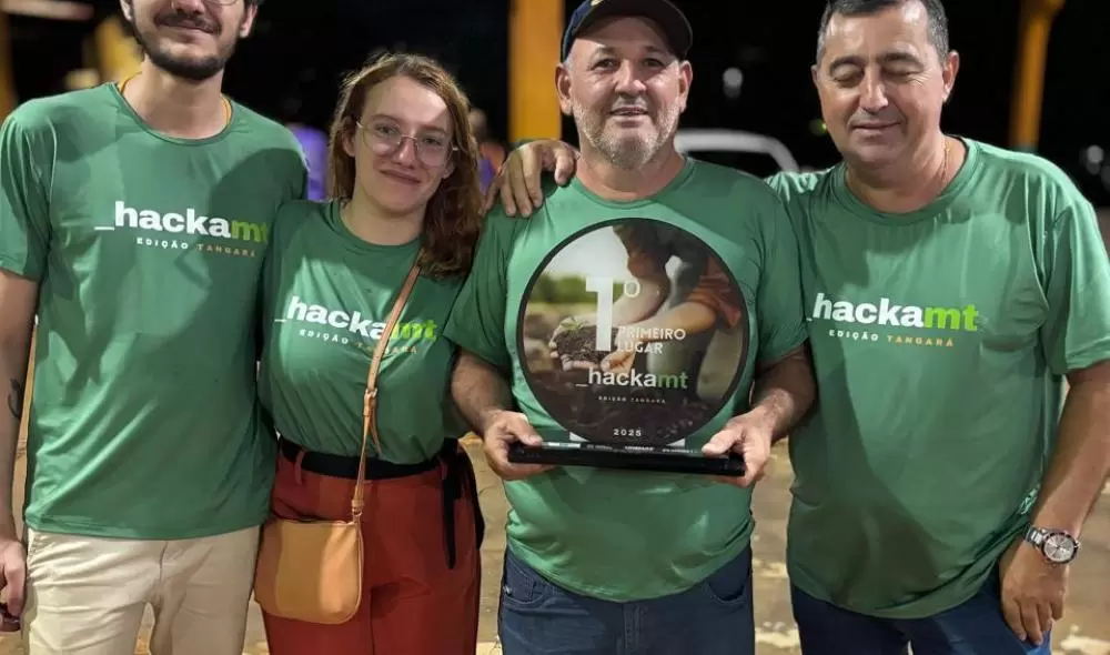  ESCOLA TÉCNICA DE TANGARÁ DA SERRA CONQUISTA 1º E 2º LUGAR NA _HACKAMT 2025