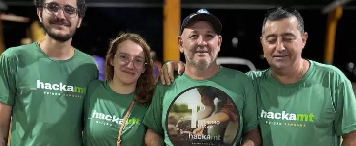  ESCOLA TÉCNICA DE TANGARÁ DA SERRA CONQUISTA 1º E 2º LUGAR NA _HACKAMT 2025