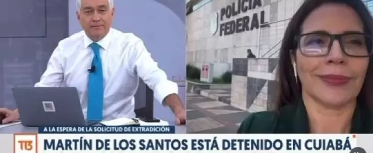  Ex-TVCA, Luzimar Collares aparece em canal do Chile