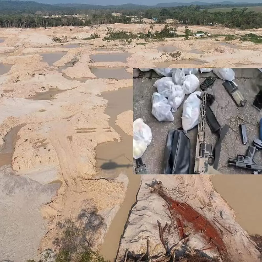  Facções criminosas assumem controle do garimpo ilegal em terra indígena de MT