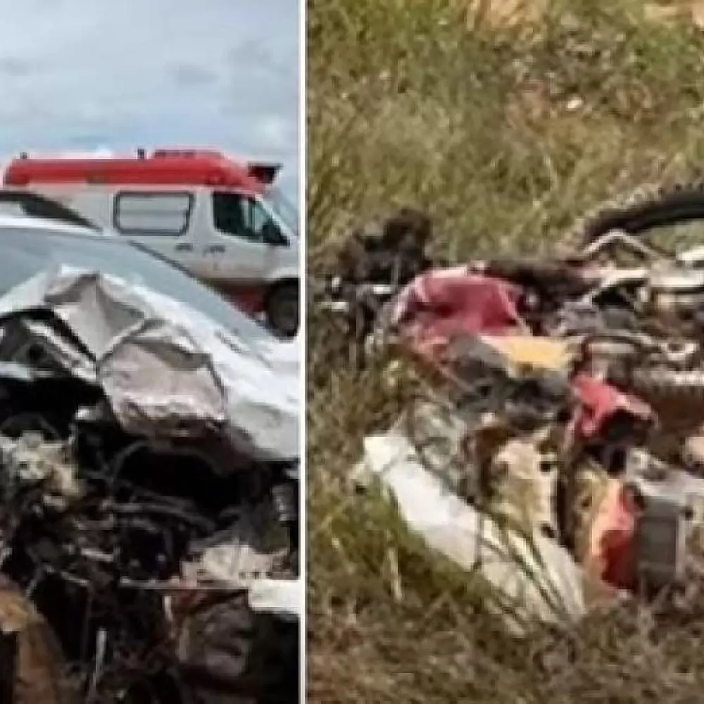  Idoso é arremessado e morre em rodovia estadual