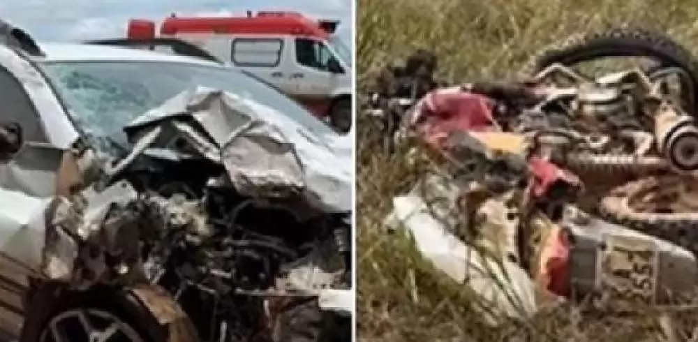  Idoso é arremessado e morre em rodovia estadual