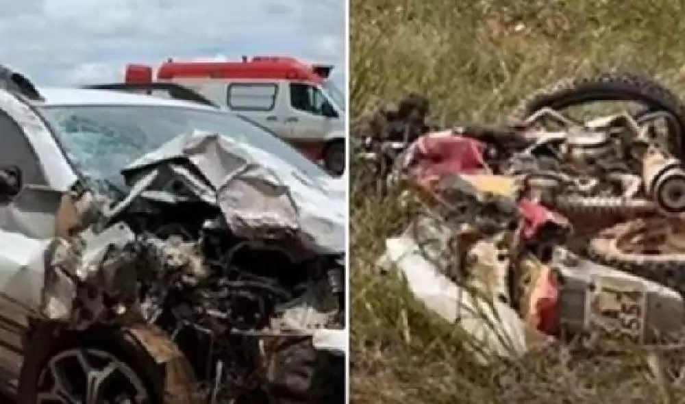  Idoso é arremessado e morre em rodovia estadual