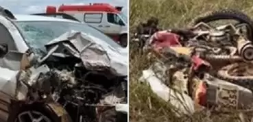  Idoso é arremessado e morre em rodovia estadual