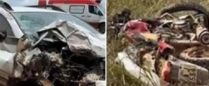  Idoso é arremessado e morre em rodovia estadual