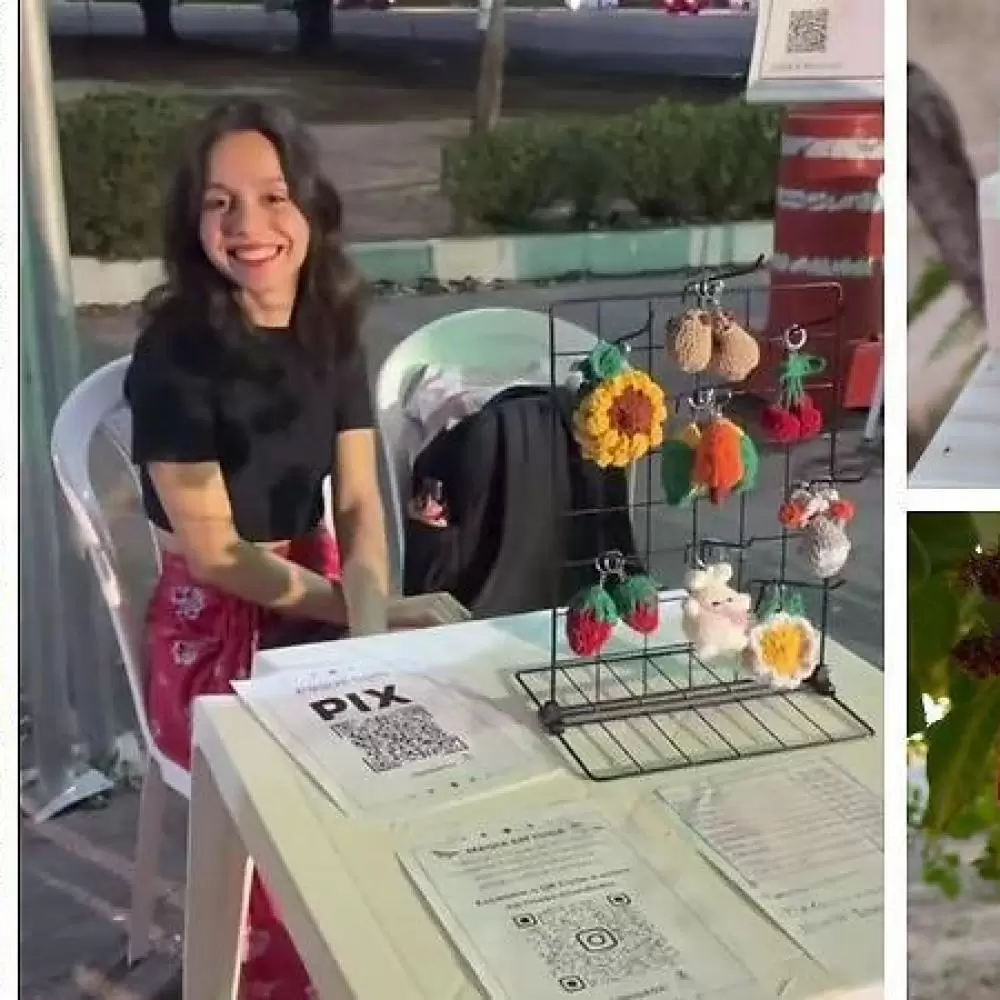  Linha, fé e empreendedorismo: estudante da UFMT constrói marca própria aos 20 anos