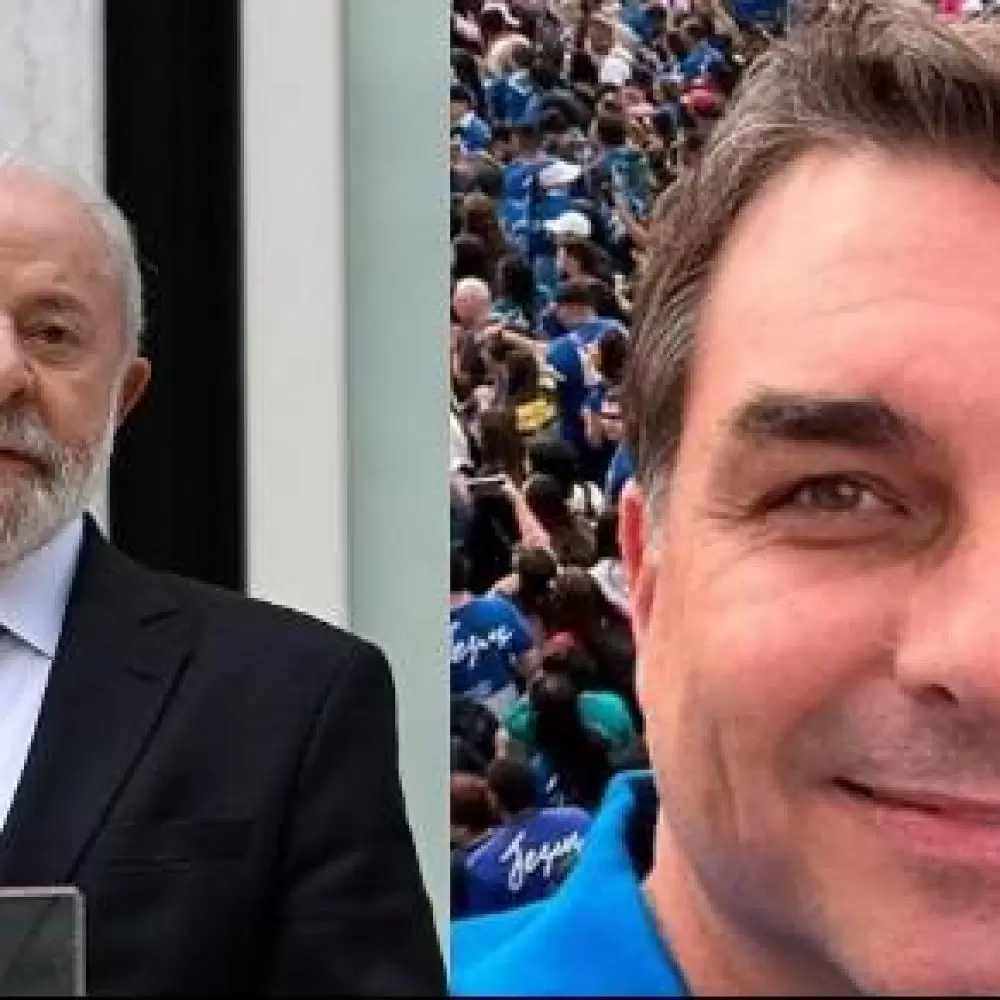  Lula e Flávio Bolsonaro estarão em Mato Grosso no mesmo dia; veja quando