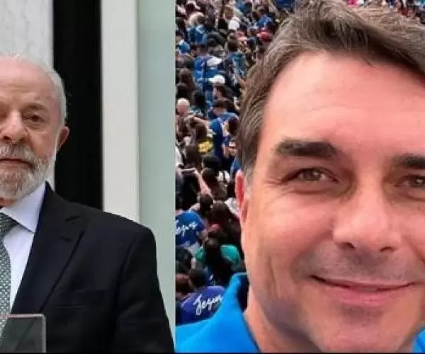  Lula e Flávio Bolsonaro estarão em Mato Grosso no mesmo dia; veja quando
