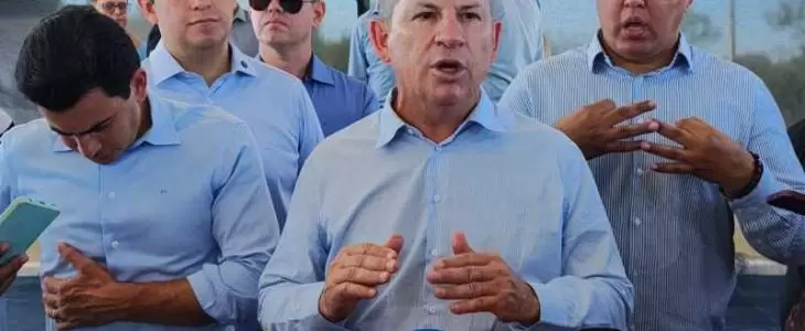 Mauro Mendes cai de quatro metros em obra e é internado na UTI Mauro Mendes cai de quatro metros em obra e é internado na UTI