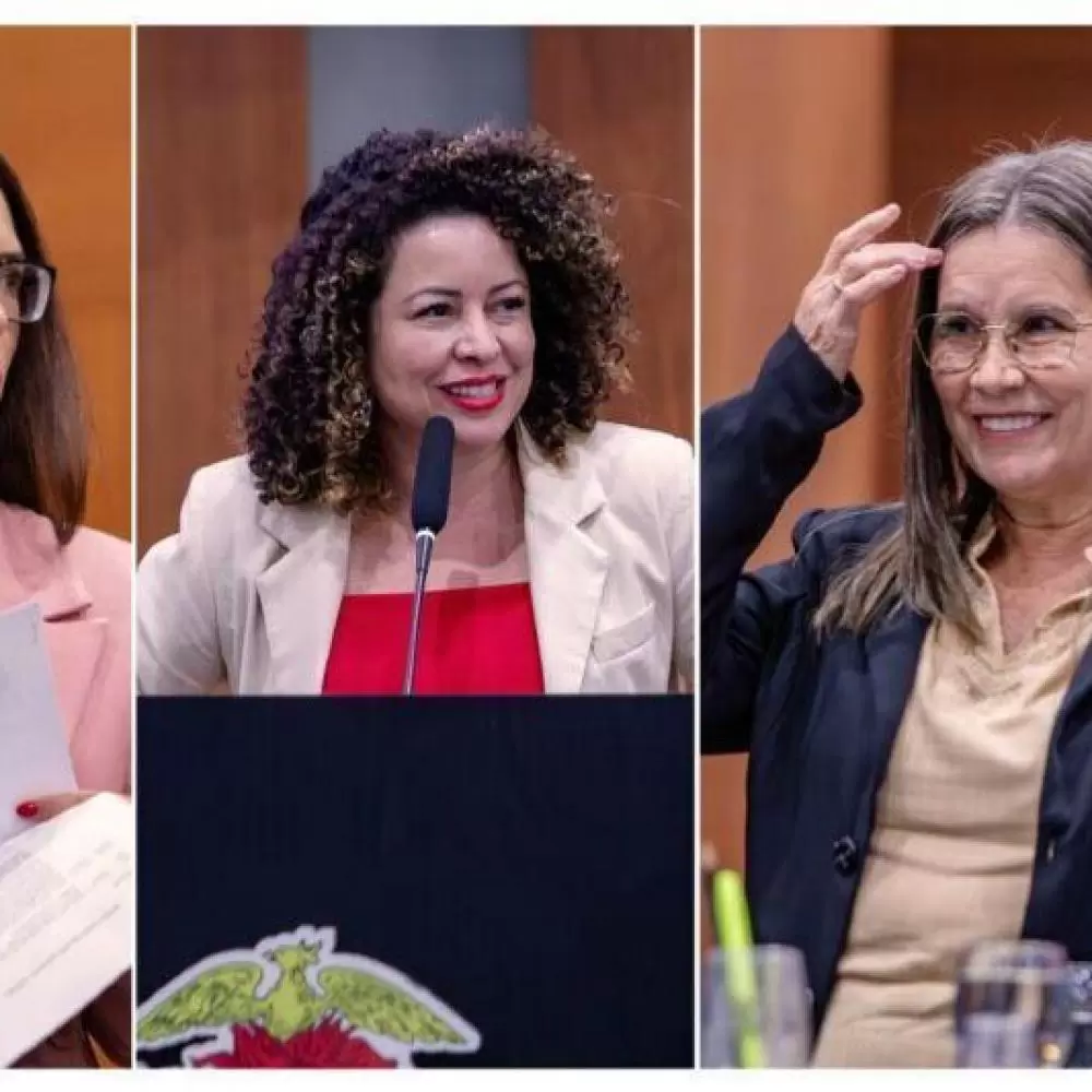  Pela primeira vez ALMT tem 3 deputadas em exercício