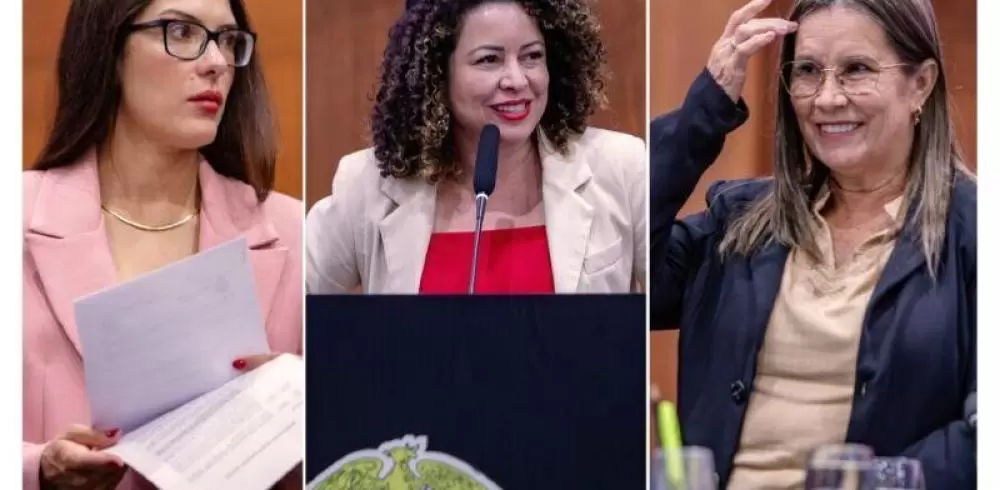 Pela primeira vez ALMT tem 3 deputadas em exercício Pela primeira vez ALMT tem 3 deputadas em exercício