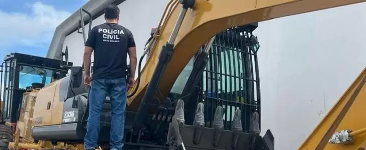  Polícia Civil de MT apreende maquinário furtado de assentamento do Incra em Sergipe