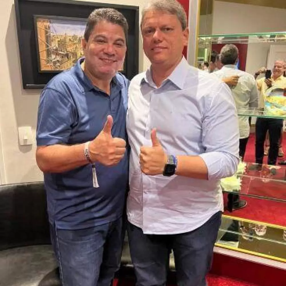  Tarcísio visita MT para casamento da filha do Cidinho