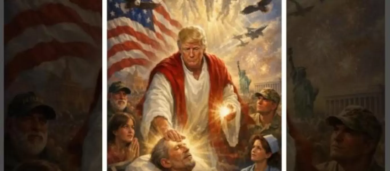  Trump apaga imagem em que aparecia como Jesus após críticas